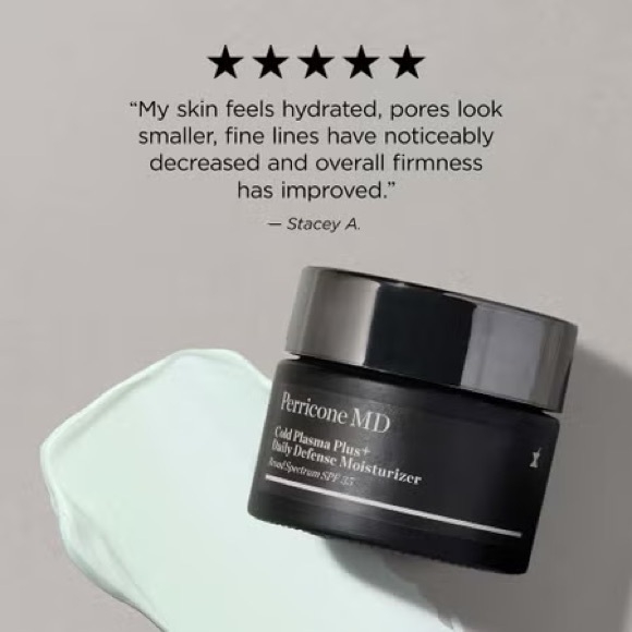 210. Perricone MD Daily Defense Cold Plasma+ Moisturizer SPF 35- wrinkles, pores - Picture 6 of 11